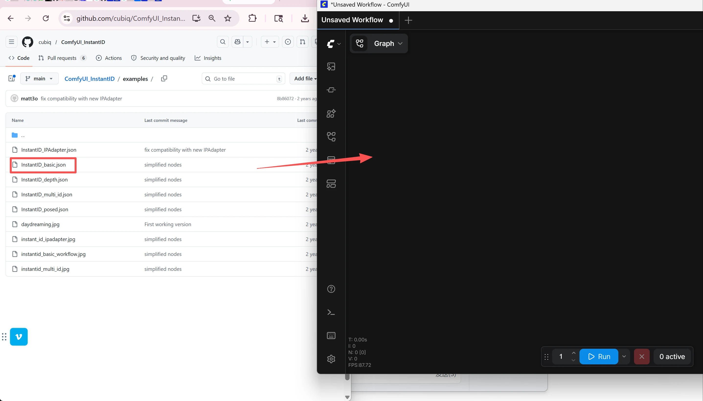 Image: Complete InstantID/PuLID workflow in ComfyUI — all nodes connected