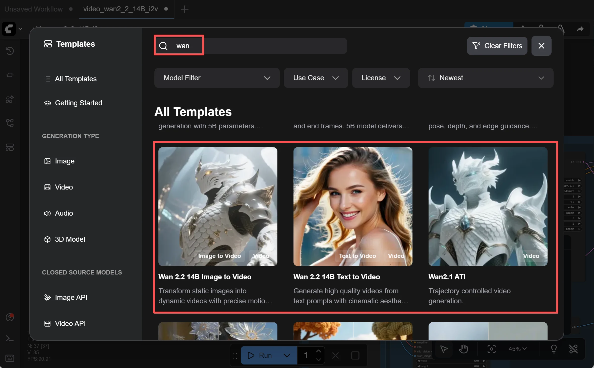 Image: Wan 2.2 model output example — high quality AI-generated video frame